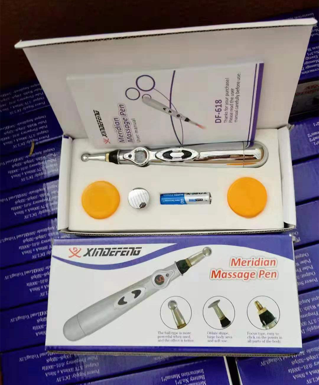 Energy Enhancing Electronic Acupuncture Pen – Acupoint Detection & Meridian Massage Tool