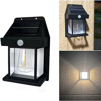 Outdoor Solar Wall Lamp - Waterproof LED Security & Garden Light