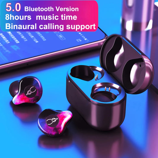 Sabbat X12 Pro Wireless Bluetooth Headset V5.0 Ear buds Twins Earphone With Charging box Earphones Wireless Bluetooth Earphones