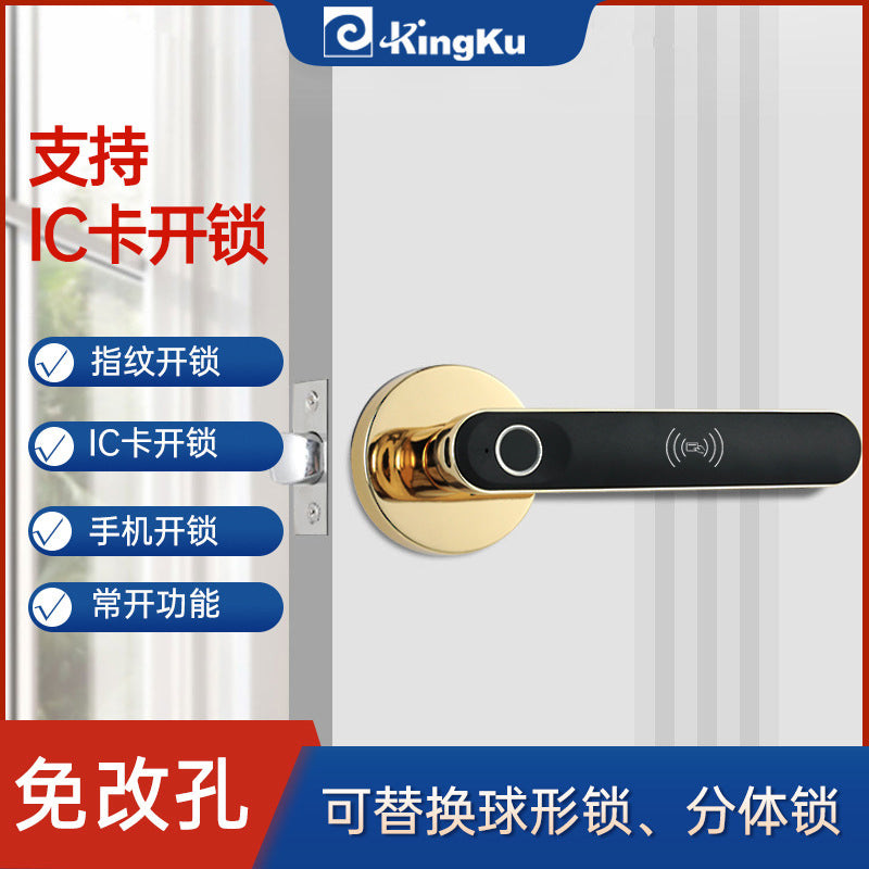 Cross-border Convenience: Cutting-edge Fingerprint Smart Lock for Bedrooms