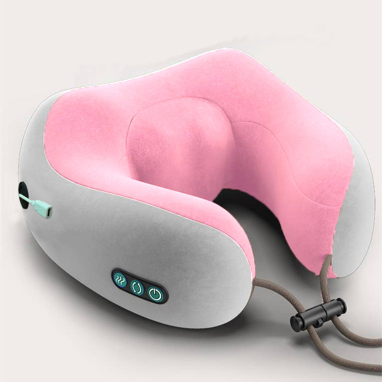 U-Shaped Cervical Massage Pillow - Electric Neck & Shoulder Massager