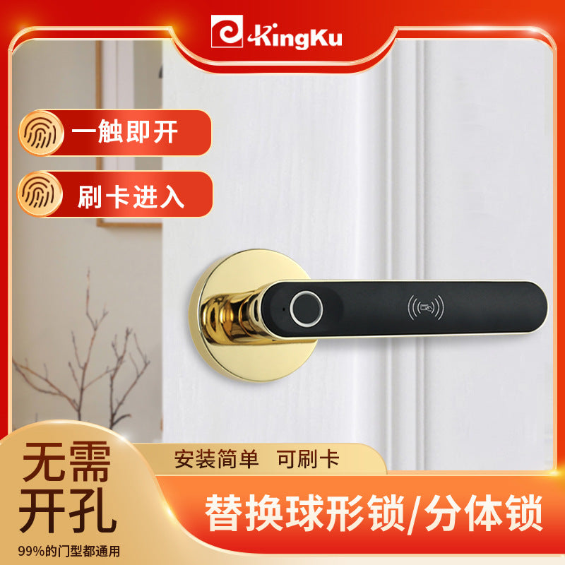 Cross-border Convenience: Cutting-edge Fingerprint Smart Lock for Bedrooms