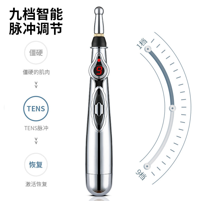 Energy Enhancing Electronic Acupuncture Pen – Acupoint Detection & Meridian Massage Tool