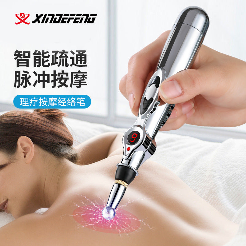 Energy Enhancing Electronic Acupuncture Pen – Acupoint Detection & Meridian Massage Tool