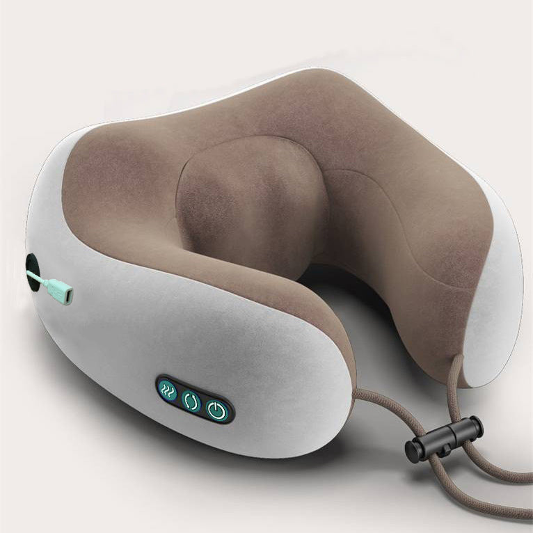 U-Shaped Cervical Massage Pillow - Electric Neck & Shoulder Massager